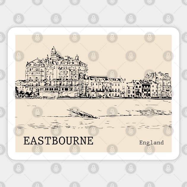 Eastbourne England Magnet by Lakeric